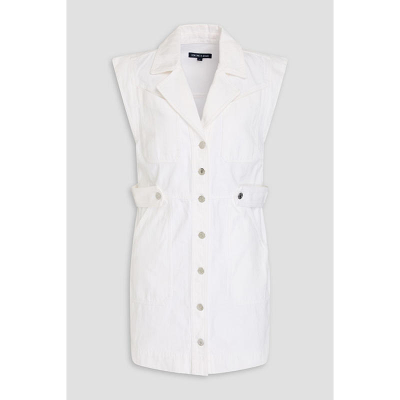 Veronica Beard 女士 短款连衣裙 Jax 牛仔迷你连衣裙