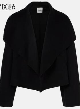 Totême 女款doublé 标志短款羊毛夹克 迷衣时尚