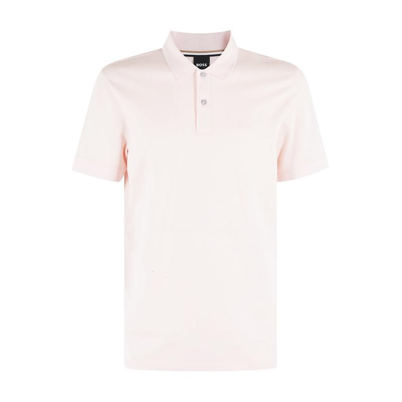 Hugo Boss 男士 SS25 POLO衫 Boss Pallas 刺繡直下擺 Polo 衫