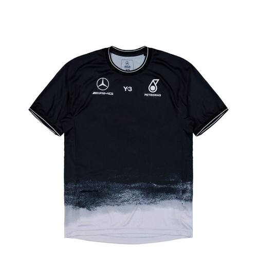 Y-3 男士 SS26 T恤 梅赛德斯-AMG Petronas F1 车队技师队服 T 恤