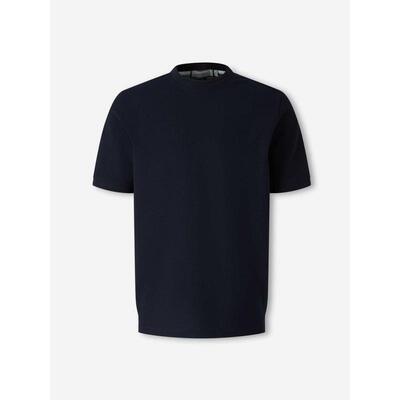 Canali 康钠丽 男士 SS26 T恤 Canali 纹理圆领