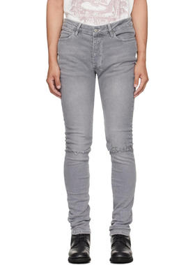 Ksubi 男士 牛仔长裤 灰色 Van Winkle Thrifted 牛仔裤