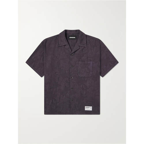NEIGHBORHOOD 男士 FW26 衬衫 Camp-Collar 棉提花