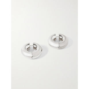 Uncommon Matters 女士 耳环 Stratus 大号镀银耳环