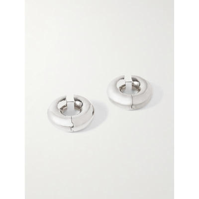 Uncommon Matters 女士 耳环 Stratus 大号镀银耳环