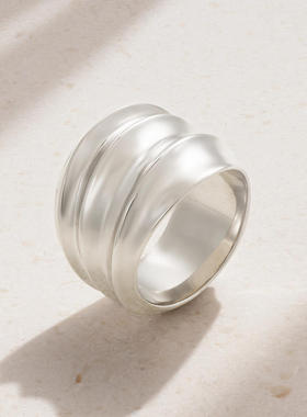 By Pariah 女士 CO 戒指 Flux 再生纯银戒指