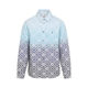 夹克 SS26 浅蓝紫色交织图案棉质 男士 Casablanca