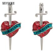 迷衣时尚 Jean 女士 心与剑耳环 Paul Gaultier高缇耶