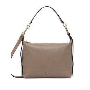 SS26 手提包 GREIGE Furla 女士 TONIE 皮革水饺包 芙拉