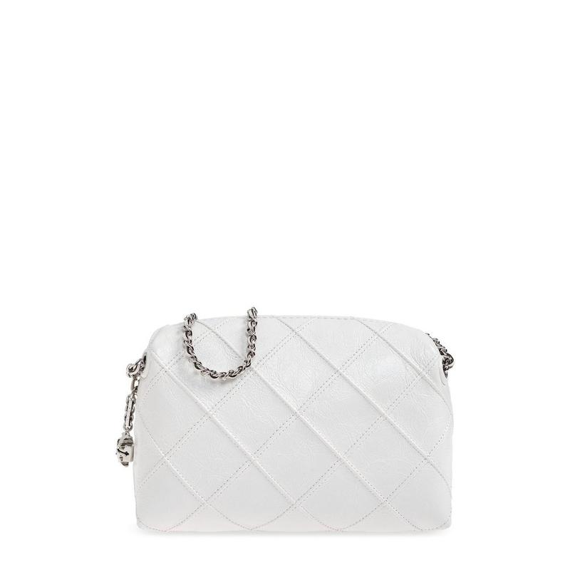 Tory Burch 女士 SS26 单肩包 Fleming 絎縫鏈條迷你包