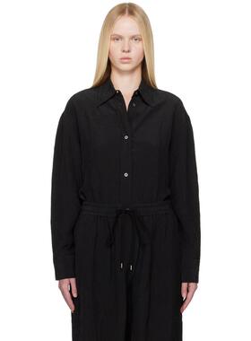 Studio Nicholson 女士 FW25 衬衫 黑色 Rouen