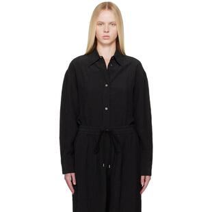 Studio Nicholson 女士 FW25 衬衫 黑色 Rouen