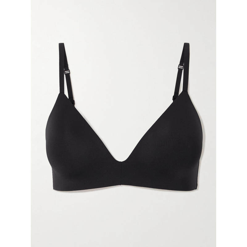 SKIMS 女士 CO 文胸 Form T-Shirt - Onyx 无钢圈半杯罩文胸