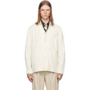 Norse Projects 男士 夹克 灰白色 Norse Standard Twill 夹克