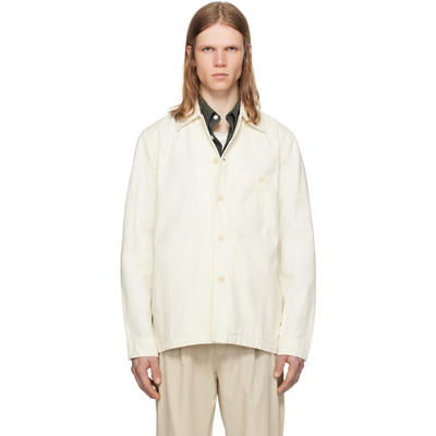 Norse Projects 男士 夹克 灰白色 Norse Standard Twill