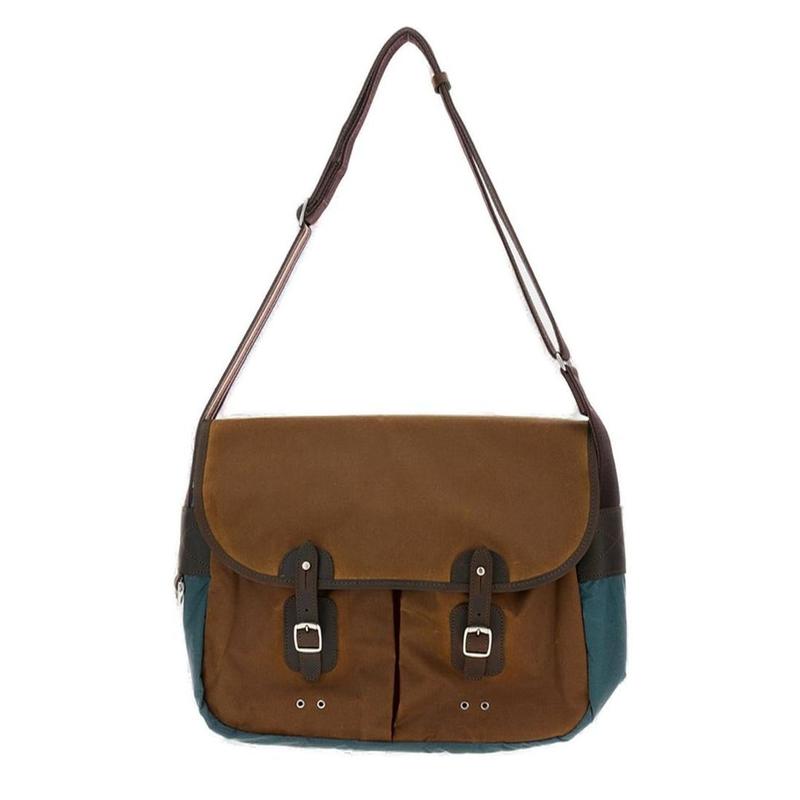 Barbour 男士 FW25 单肩包 X Paul Smith 拼色肩背包