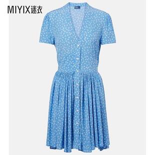 女款 迷衣时 Ralph 连衣裙 Polo 式 crêpe Lauren拉夫劳伦 花朵衬衫