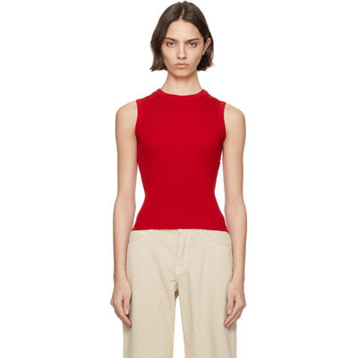 FLORE FLORE 女士 背心 红色 Esmé