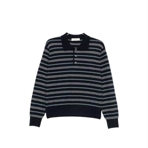 Dunst 女士 FW26 POLO衫 羊毛混纺条纹
