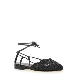 Hereu 女士 SS26 凉鞋 编织踝带