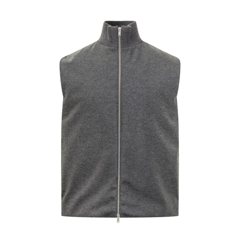 Jil Sander 男士 FW25 夹克 Melton 襯墊背心