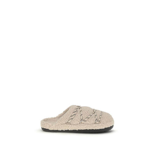 Moon Boot 月亮靴 女士 SS26 居家鞋 TEDDY SLIPPER BEIGE