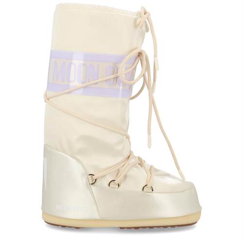 Moon Boot 月亮靴 中性（成人） FW25 靴子 皮质(米白色)