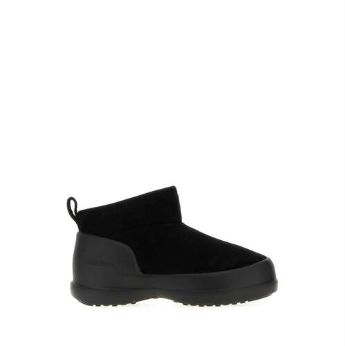 Moon Boot 月亮靴 中性（成人） FW25 短靴 MEZZALUNA 黑色绒面革