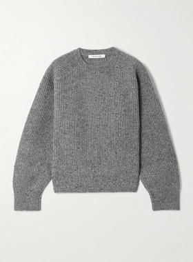 SLVRLAKE 女士 FW25 毛衣 Florence 罗纹美利奴羊毛毛衣