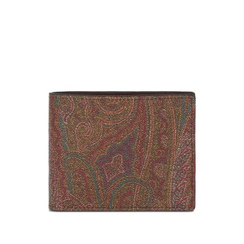 Etro 艾绰 男士 FW26 钱包 Etro Arnica Paisley 双折