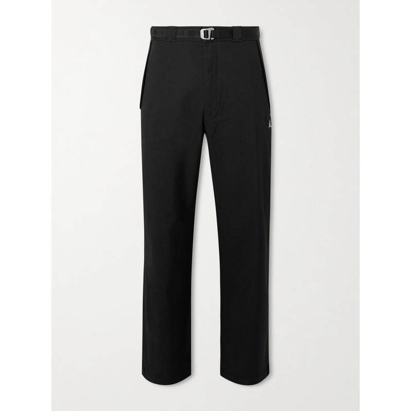 Roa 男士 SS26 长裤 修身直筒Logo刺绣束带棉混纺斜纹布裤子,男装,休闲裤,淘宝优惠券,粉丝福利购,淘宝优惠卷