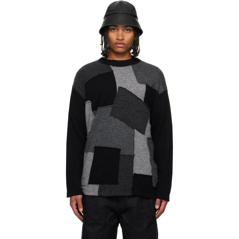 Comme des Garçons 男士 毛衣 黑色  灰色毛衣