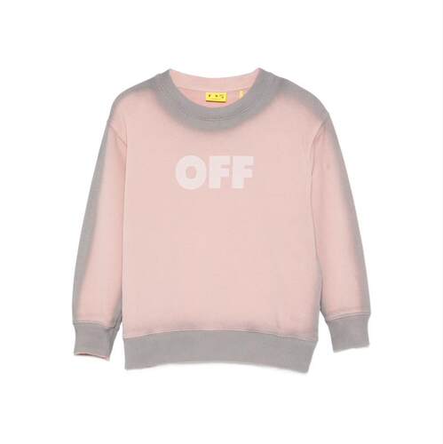 Off-White 男童 FW25 T恤 Polos 米白童装