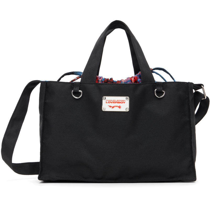 Charles Jeffrey Loverboy 女士 托特包 黑色 Colour Block Baby