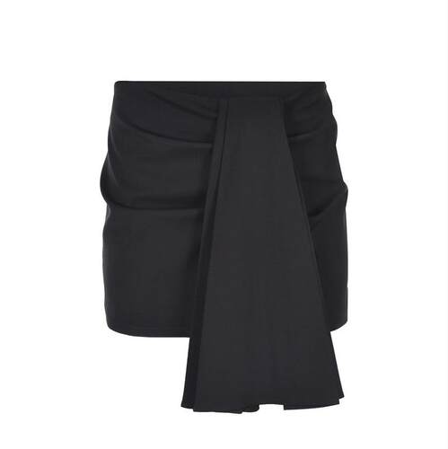 Giuseppe Di Morabito 女士 FW25 短裤 垂坠结饰