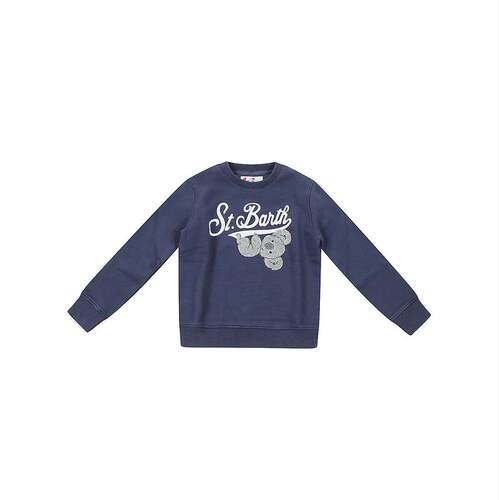 MC2 Saint Barth 男童 FW25 卫衣 蓝色毛线衫童装