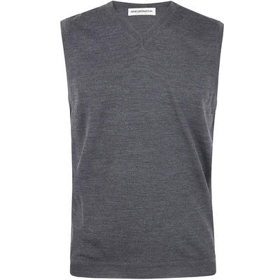 GOES BOTANICAL 男士 SS26 马甲 V领夹克