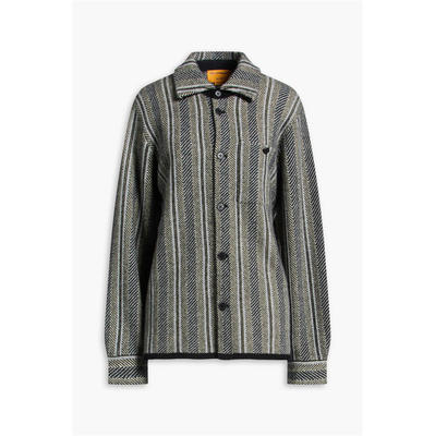 Guest In Residence 女士 FW25 衬衫 Dylan 条纹羊绒