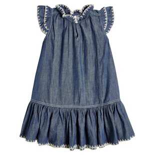 Zimmermann 兹默曼 女童 连衣裙 Devi 刺绣牛仔童装