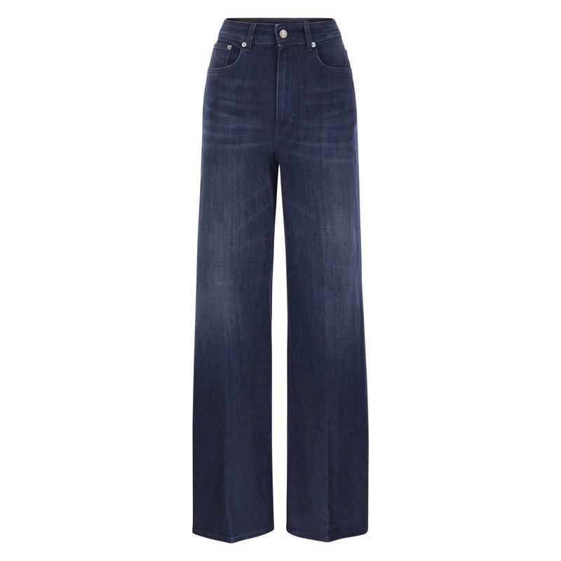 DONDUP 女士 FW25 牛仔长裤 BEATRIX 五袋阔腿牛仔裤