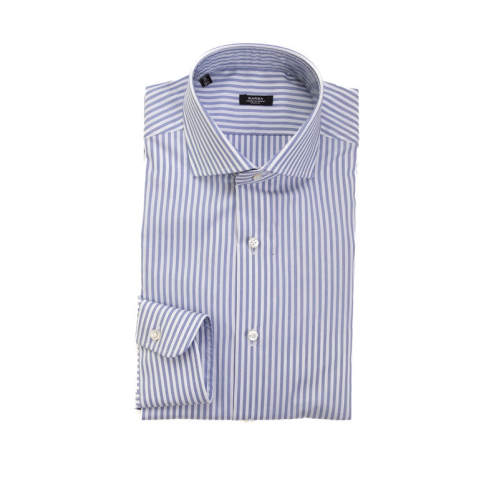 BARBA Napoli 男士 SS24 衬衫 条纹长袖
