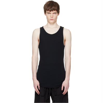 thom/krom 男士 背心 黑色 M TS 947