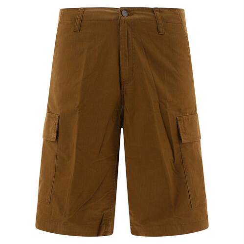 Carhartt WIP 卡哈特 男士 SS24 短裤 徽标贴片及膝工装