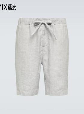 Frescobol Carioca 男款Felipe 亚麻棉质短裤 迷衣时尚