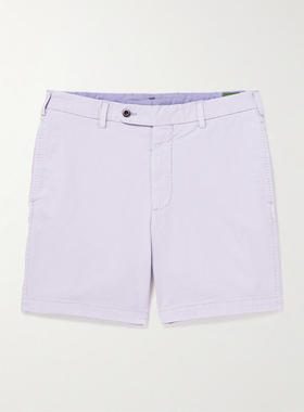 SID MASHBURN 男士 FW25 短裤 修身直筒件染棉质斜纹布短裤