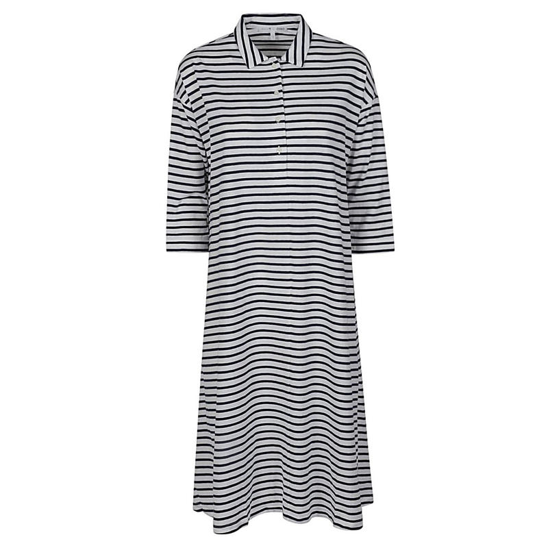 Shirt C-Zero 女士 SS23 连衣裙 C-ZERO 衬衫式蓝色连衣裙