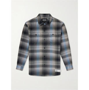 NEIGHBORHOOD 男士 FW26 衬衫 Hombre 格纹法兰绒