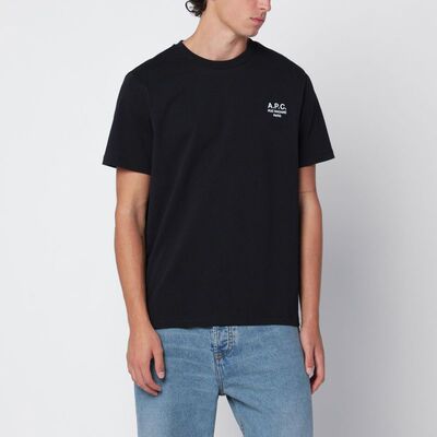 A.P.C. 男士 FW26 T恤 RUE MADAME 棉质(黑色)