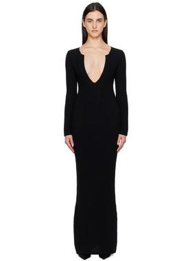 AYA MUSE 女士 中长连衣裙 黑色 Beru 连衣裙