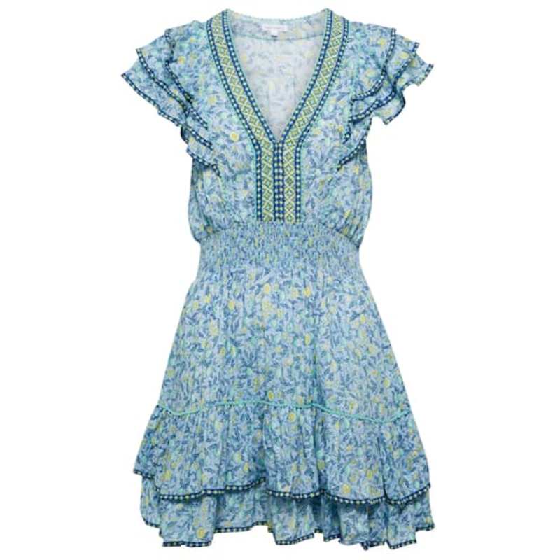 Poupette St Barth 女士 短款连衣裙 Camila 花朵迷你连衣裙